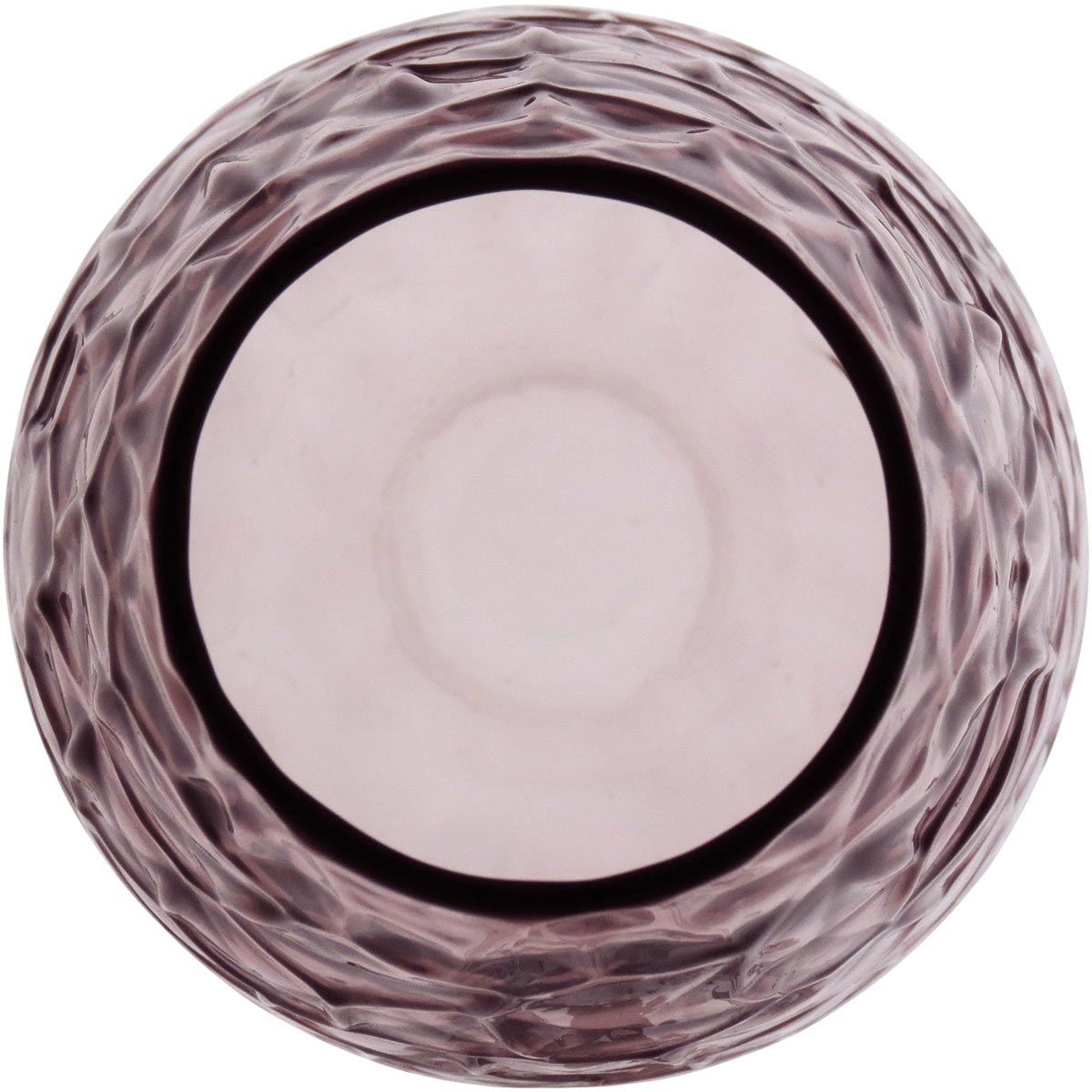 Vaso Orium Vidro 36x18x18cm Rosa