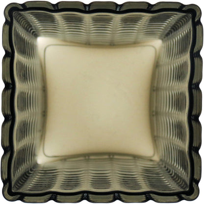 Vaso Kalil em Vidro Âmbar 31x11x11cm para Decoração de Ambientes