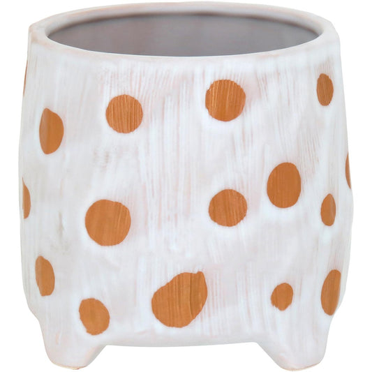 Cachepô Cerâmica Dourada Magical 11x12cm para Plantas Decorativas