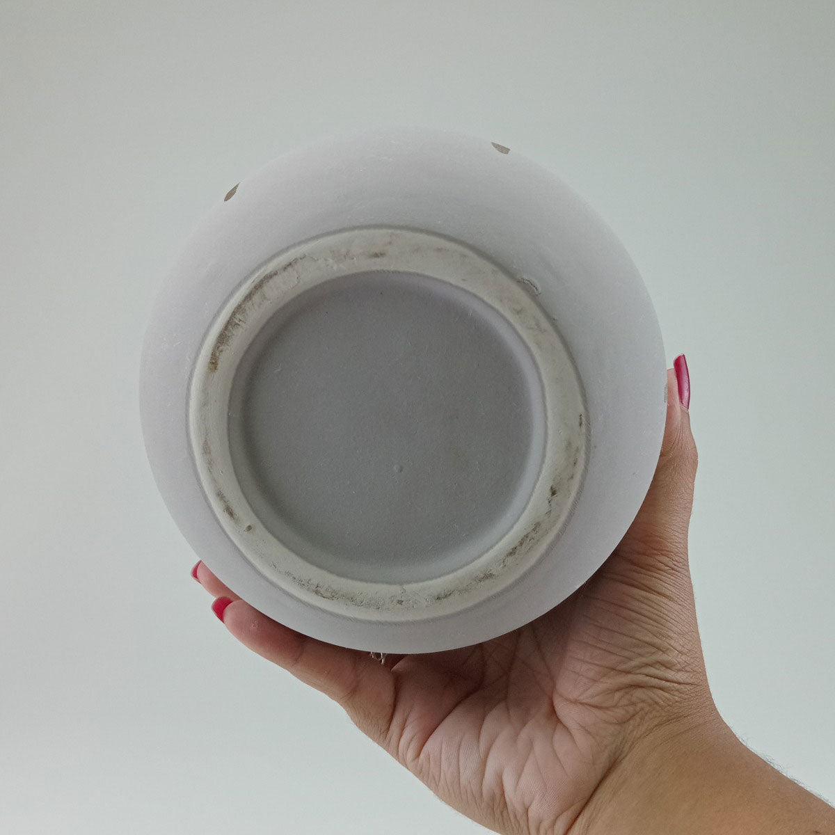 Vaso Tongass Cerâmica 18x15x15cm Cinza