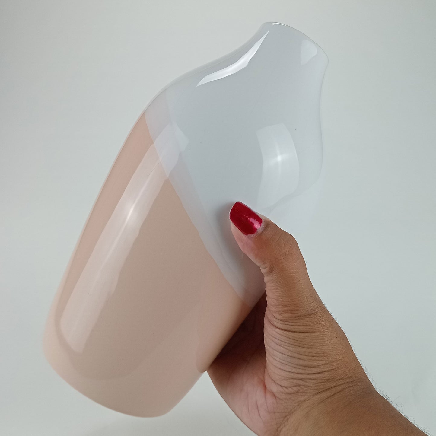 Vaso Cerâmico Rosa Daintree 22x11x11cm para Decoração