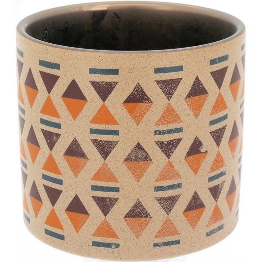 Cachepô Maho Cerâmica 13x14x14cm - Cachepô Decorativo Elegante