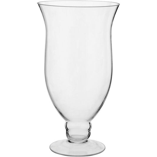 Vaso Decorativo Griffin em Vidro Transparente 34x19cm