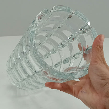 Vaso Vidro 28x14x14cm Transparente