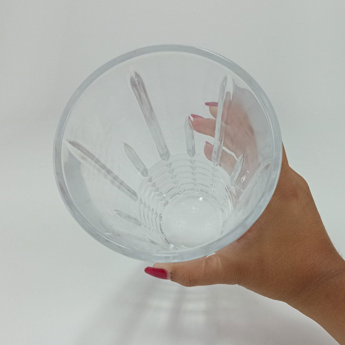 Vaso Decorativo Cristal Transparente Laurent 24x14cm Eco