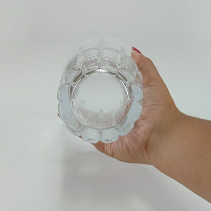 Vaso Decorativo Cristal Transparente Laurent 24x14cm Eco