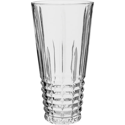 Vaso Decorativo Transparente Cristal Laurent 30x15cm para Flores