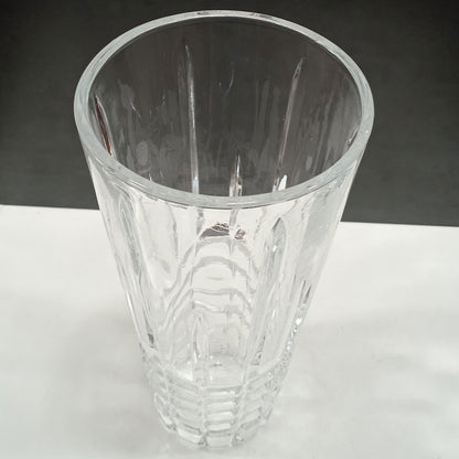 Vaso Decorativo Transparente Cristal Laurent 30x15cm para Flores