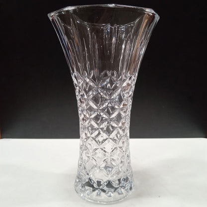 Vaso Loretta de Vidro Transparente 24x14cm - Decoração Elegante