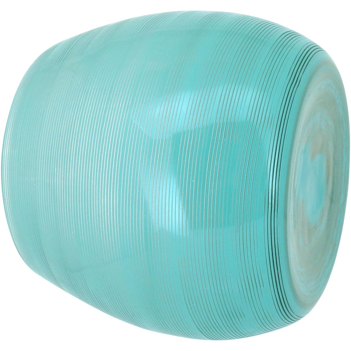 Vaso Decorativo Juno Vidro Verde 25cm x 22cm x 25cm - Alta Qualidade