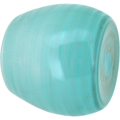 Vaso Decorativo Juno Vidro Verde 25cm x 22cm x 25cm - Alta Qualidade