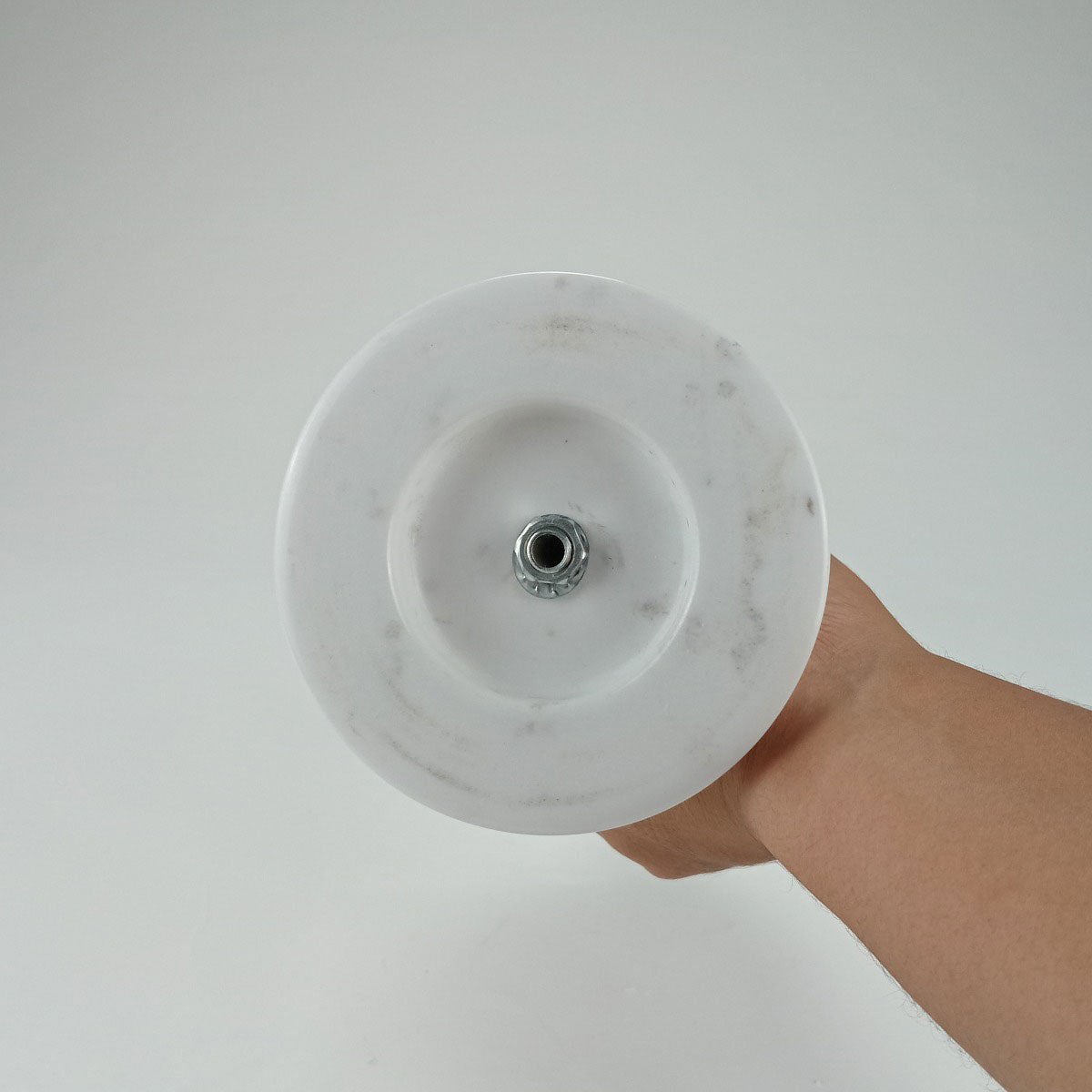 Castiçal de Mármore Fête 24cm Cobre - Elegância para Decoração