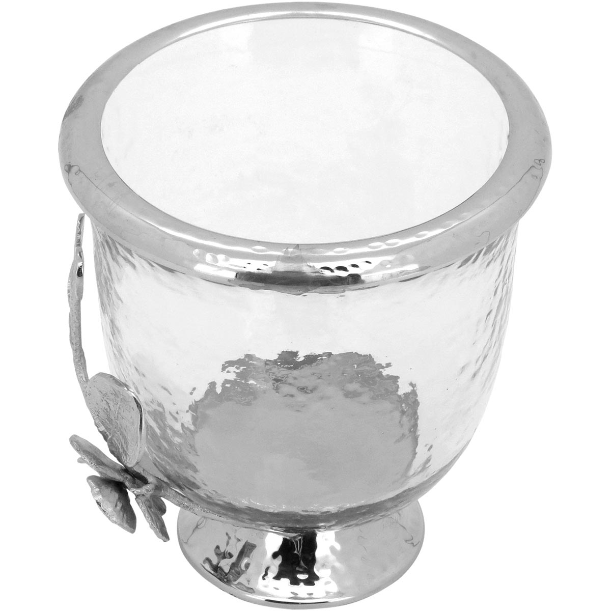 Castiçal de Vidro Transparente Home&Co Patris 17x16cm para Decoração