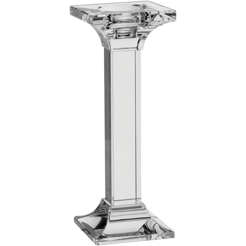 Castiçal de Vidro Cristal Transparente 19cm Espectrum para Velas