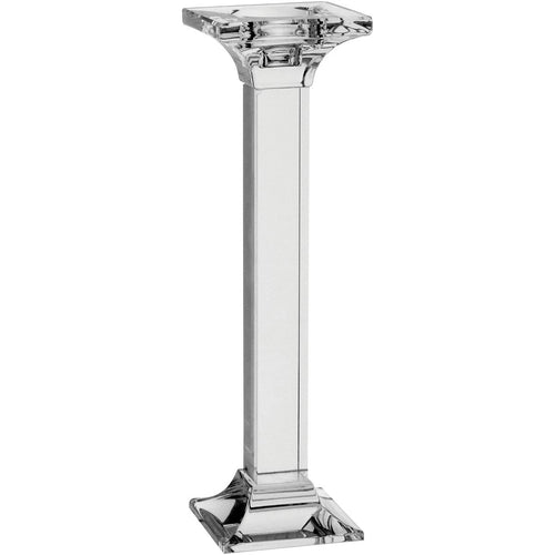 Castiçal Cristal Transparente Spectrum 25x7x7cm para Velas