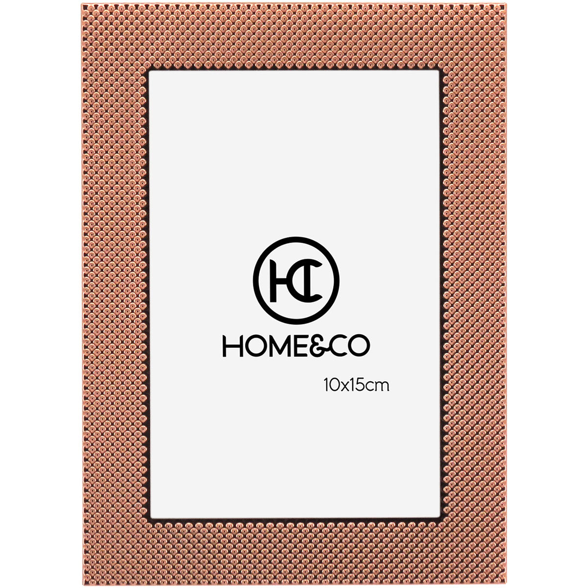 Porta-retratos 10x15cm Home&Co Marietas Metal Cobre 18x13x1cm