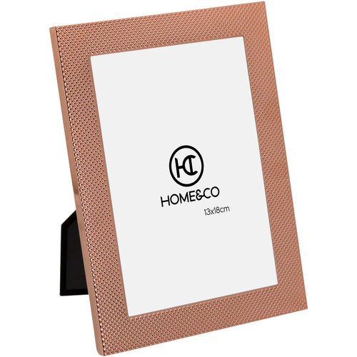 Porta-Retratos 13x18 Home&Co Marietas Metal Cobre 21x16x1cm