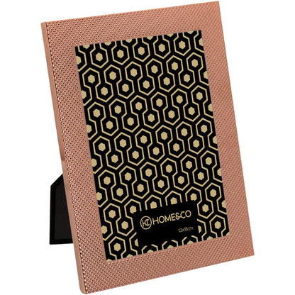 Porta-Retratos 13x18 Home&Co Marietas Metal Cobre 21x16x1cm