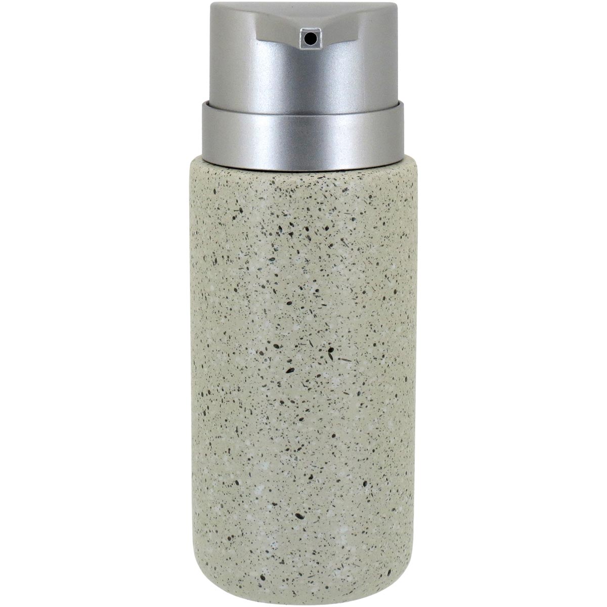 Porta Sabonete Líquido Cerâmica Clássica Bege 260ml 16x8x6cm