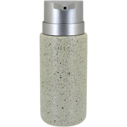 Porta Sabonete Líquido Cerâmica Clássica Bege 260ml 16x8x6cm