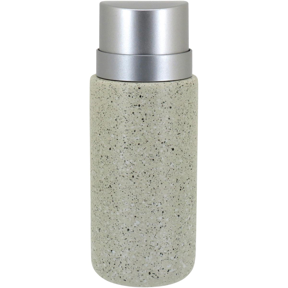 Porta Sabonete Líquido Cerâmica Clássica Bege 260ml 16x8x6cm