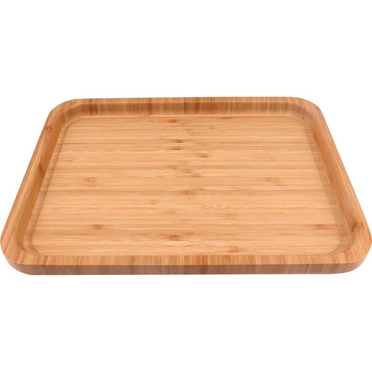 Bandeja Decorativa de Bambu Natural 3x40x30cm - Elegante e Funcional