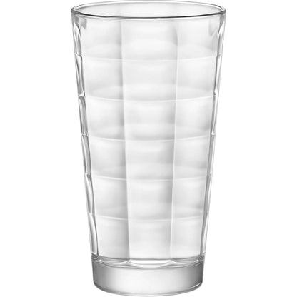 Copo Long Drink Bormioli Rocco Cube 360ml Vidro Transparente 14x8cm