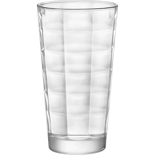 Copo Long Drink Bormioli Rocco Cube 360ml Vidro Transparente 14x8cm