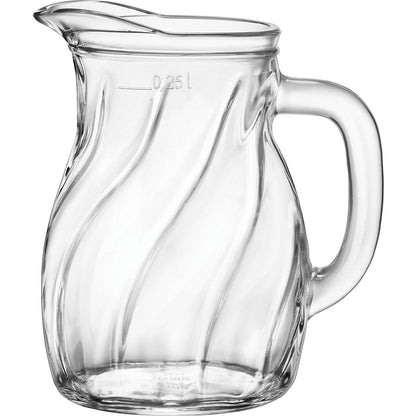 Jarra de Vidro Bormioli Rocco Bistrot 250ml Transparente com Bico Antiderrame