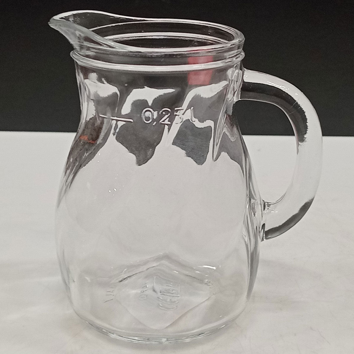 Jarra de Vidro Bormioli Rocco Bistrot 250ml Transparente com Bico Antiderrame