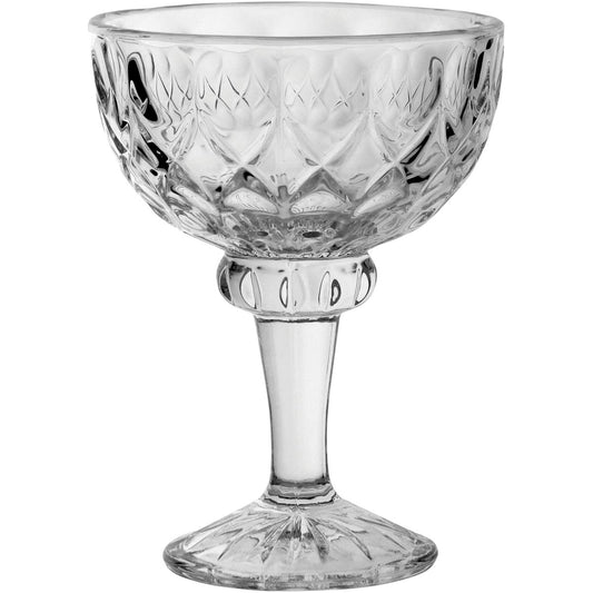 Conjunto 6 Taças Coquetel Coupe Angelica Vidro 150ml Transparente