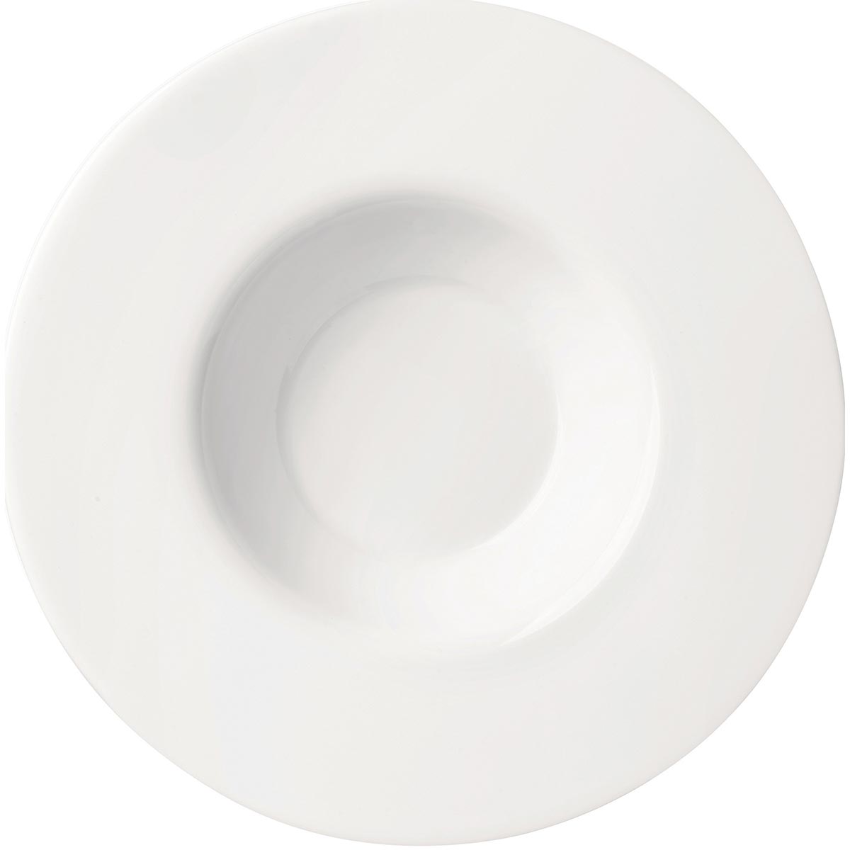 Prato Risotto Bormioli Rocco Grangusto Vidro Temperado Branco 27cm