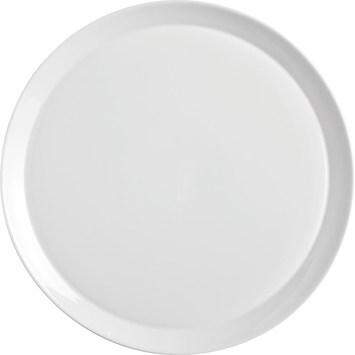 Prato de Pizza Bormioli Rocco Grangusto Vidro Temperado 33cm Branco