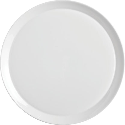 Prato de Pizza Bormioli Rocco Grangusto Vidro Temperado 33cm Branco