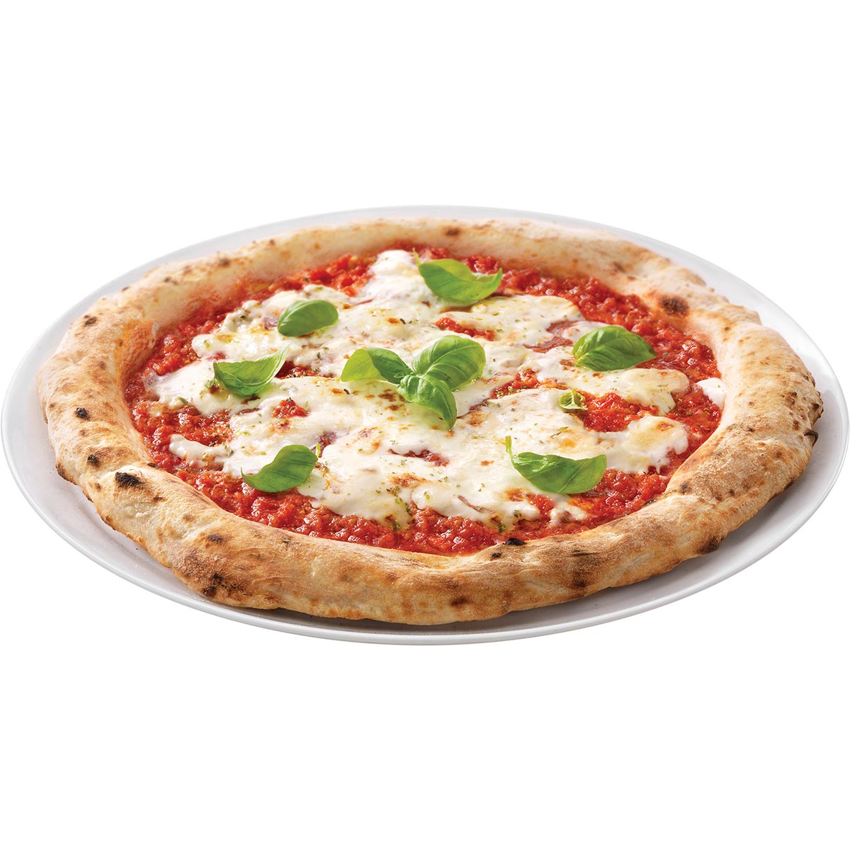 Prato de Pizza Bormioli Rocco Grangusto Vidro Temperado 33cm Branco