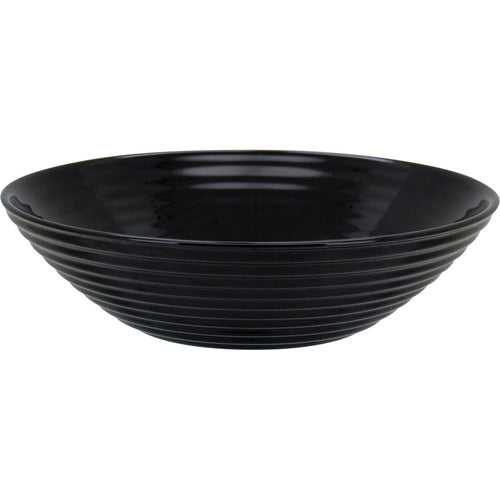 Saladeira Luminarc Harena Vidro Temperado Preto 450ml 16x16cm
