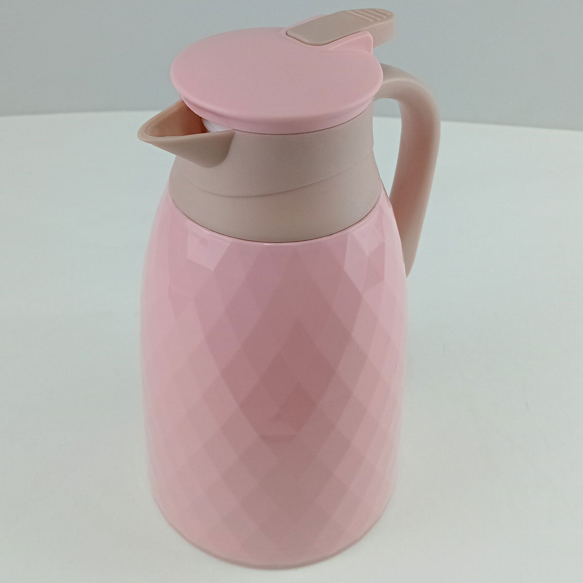 Garrafa Térmica Khenze Ampola 1L Plástico Rosa 25x17x13cm