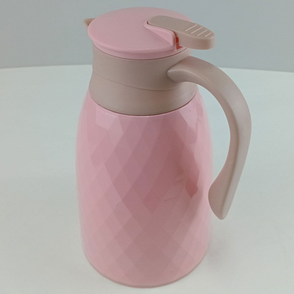 Garrafa Térmica Khenze Ampola 1L Plástico Rosa 25x17x13cm