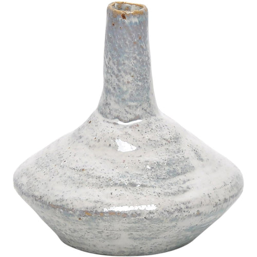 Garrafa Decorativa Cerâmica Cinza Home&Co Sia 15x14x14cm