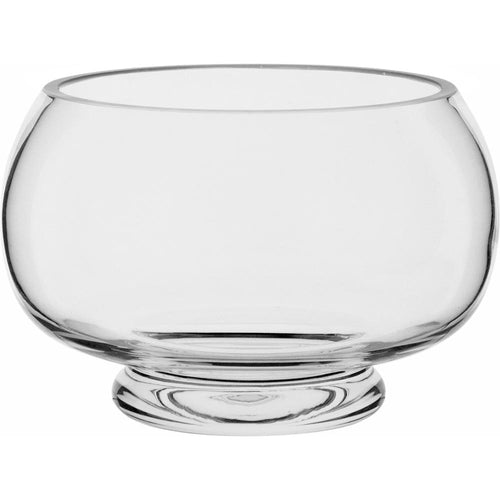 Castiçal de Vidro Transparente 15cm - Suporte para Velas Decorativo