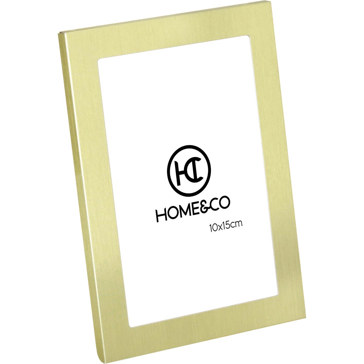 Porta-Retratos Dourado 10x15cm Home&Co Veltz Alumínio 17x12x1cm