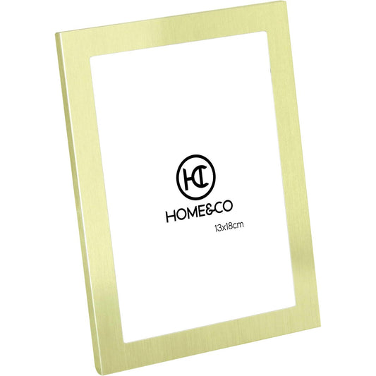 Porta-retratos Dourado Home&Co Veltz Alumínio 13x18cm 20x15x8cm