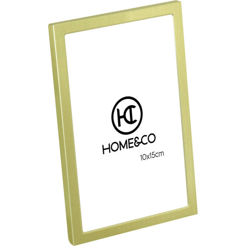 Porta-Retratos Dourado 10x15 cm Alumínio Home&Co Zartz