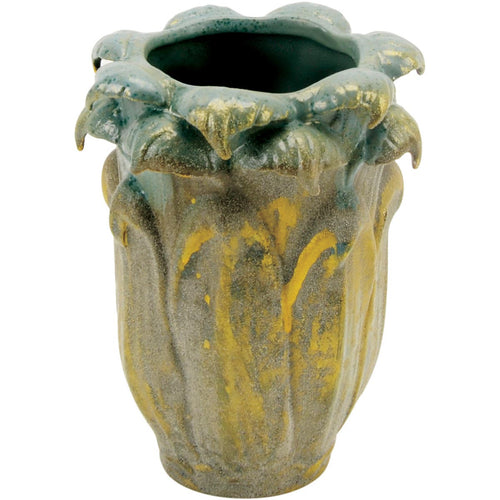 Vaso Decorativo Cerâmica Home&Co Chryso Verde 21x16x16cm