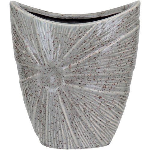 Vaso Decorativo Cerâmico Home&Co Prune Marfim 20x17x9cm