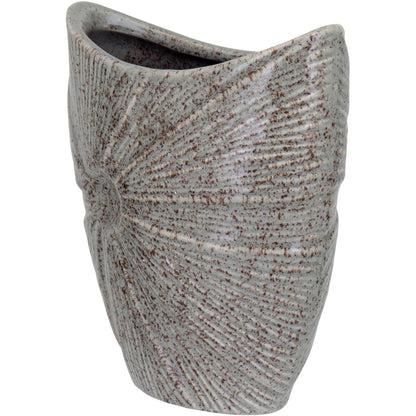 Vaso Decorativo Cerâmico Home&Co Prune Marfim 20x17x9cm