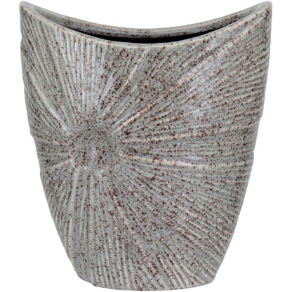 Vaso Decorativo Cerâmico Home&Co Prune Marfim 20x17x9cm