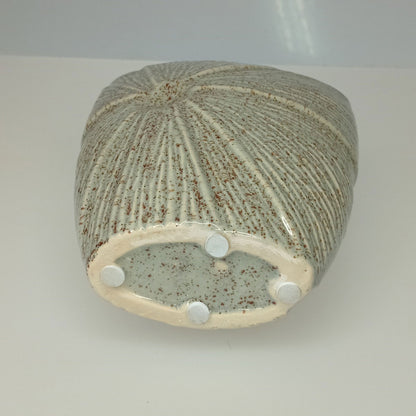 Vaso Decorativo Cerâmico Home&Co Prune Marfim 20x17x9cm