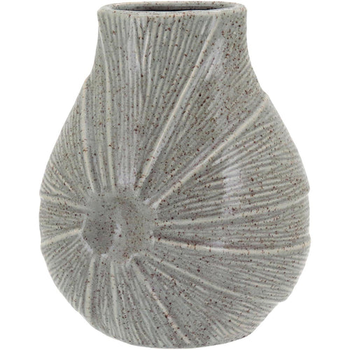 Vaso Decorativo Cerâmica Marfim Home&Co Prune 24x19x11cm