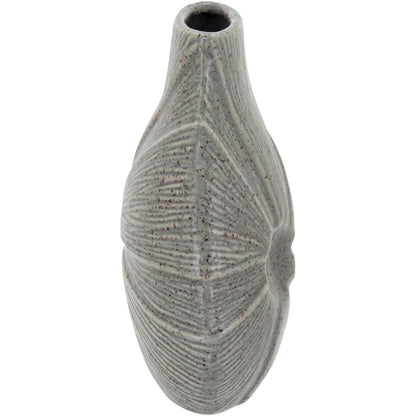 Vaso Decorativo Cerâmica Marfim Home&Co Prune 24x19x11cm
